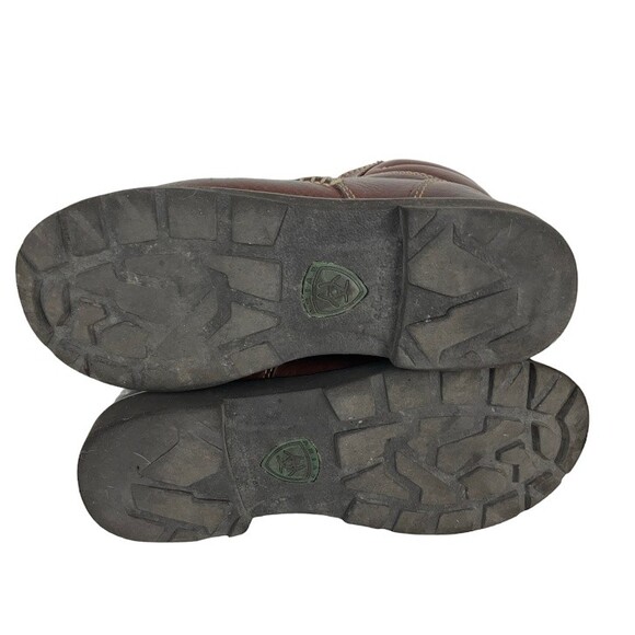 Ariat Women’s Boots 7.5 B Brown Canyon Leather Ankle Western Riding Style 17728 - Picture 9 of 12